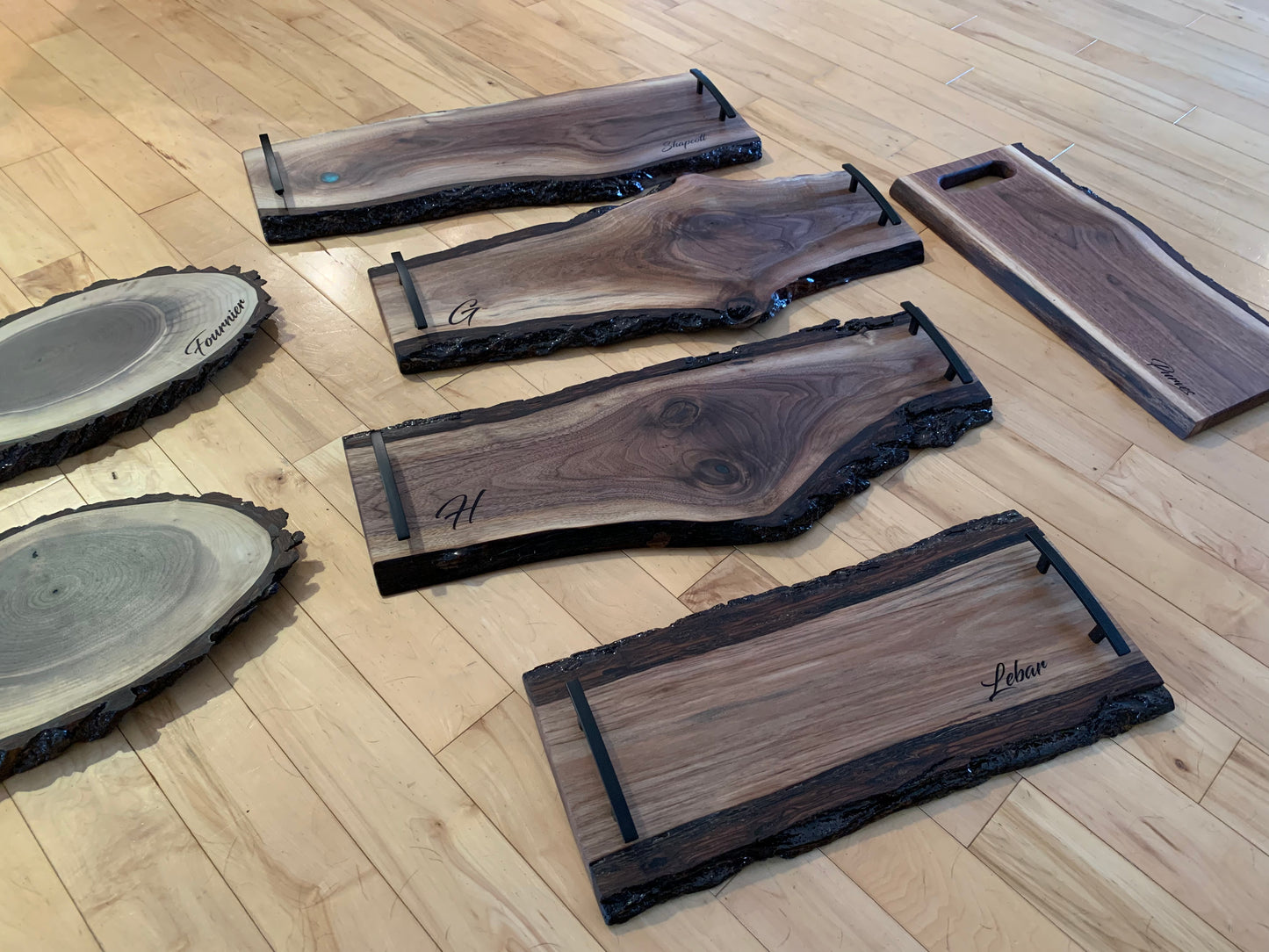 Top-Handle Charcuterie Board