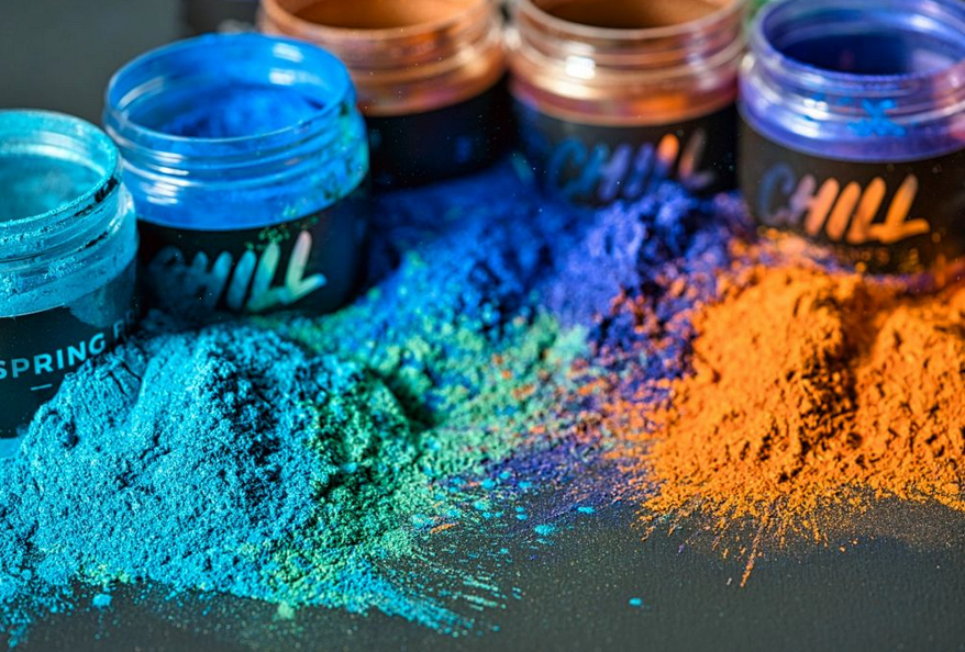 Metallic Mica Powder Pigments