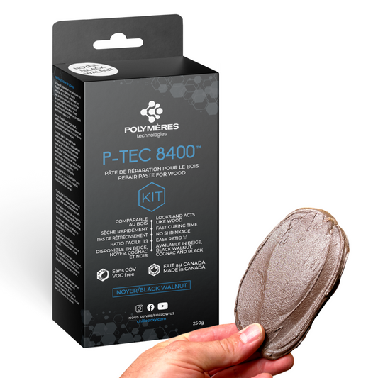 P-TEC 8400™ Wood Filler (Black Walnut)