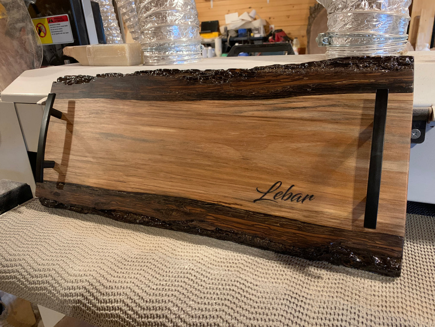 Top-Handle Charcuterie Board