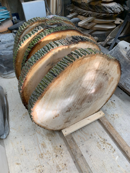 Large Live Edge Cookies (Rounds)