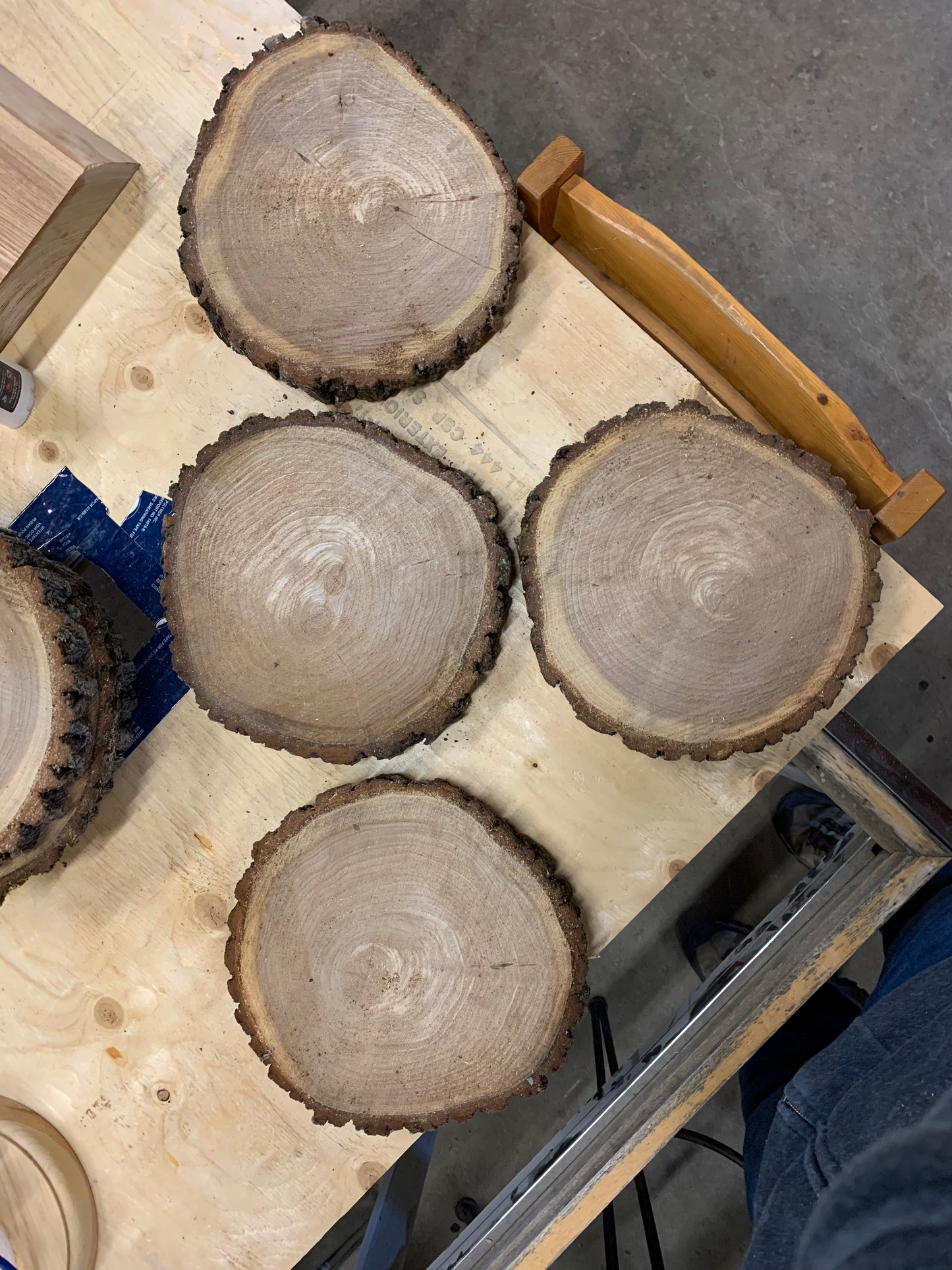 10-12" Live Edge Cookies (Rounds)