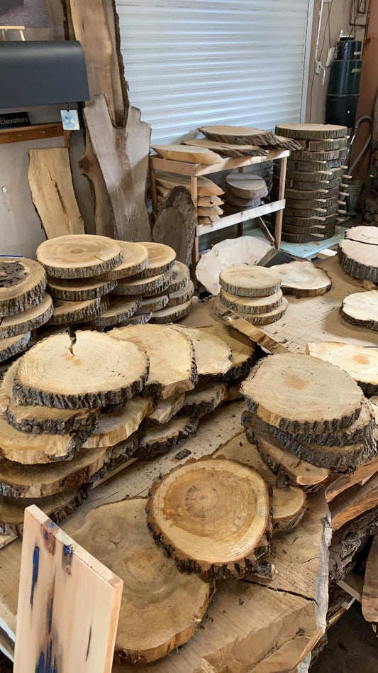 10-12" Live Edge Cookies (Rounds)