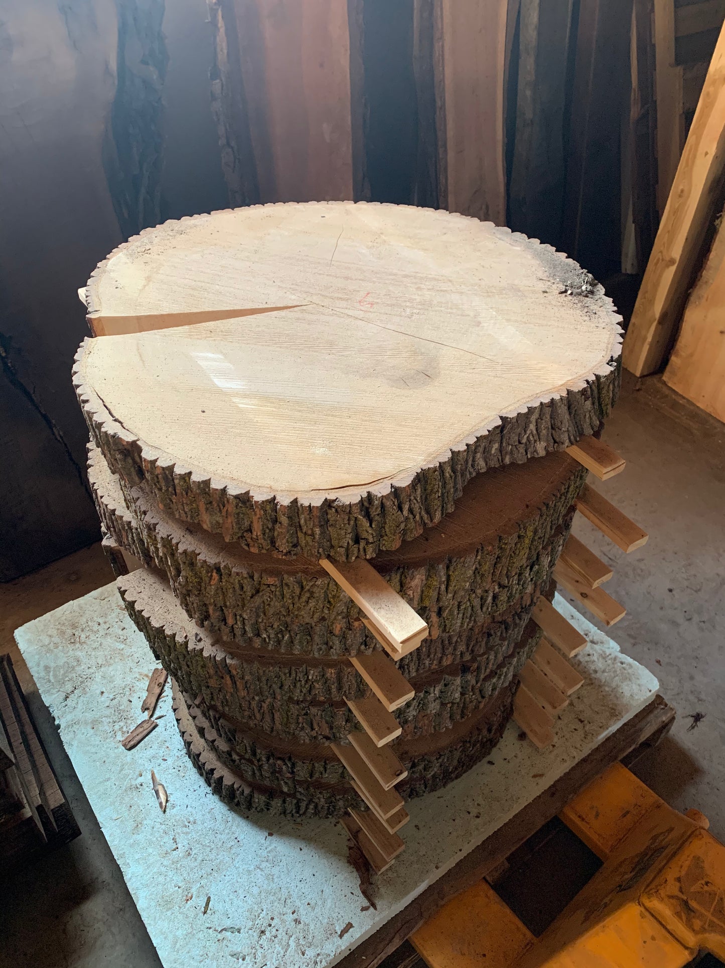 Large Live Edge Cookies (Rounds)