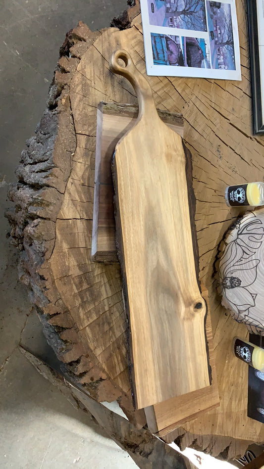 Cut-out Handle Charcuterie Board